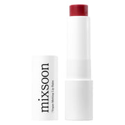 mixsoon front packaging showing compact vegan lip balm for easy portability