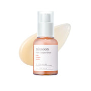 mixsoon front bottle showing 30ml glass bottle and clear label for easy identification