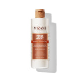 Mizani front packaging showing product and benefits for smooth styling