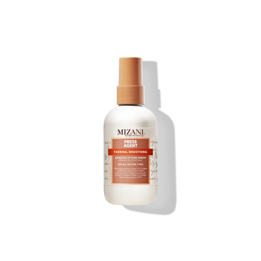 Mizani bottle front packaging showing product and sleek branding for easy recognition