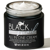 MIZON jar front view showing product name and size, highlighting simple skincare benefit