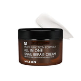 MIZON front jar showing label and large 120ml capacity benefit