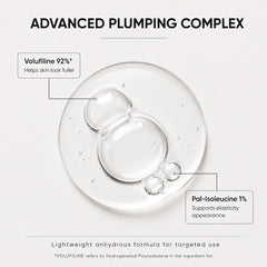 MKSUVGQ under-eye application demonstrating targeted placement and quick absorption