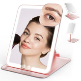 Mocado mirror folded compactly for easy travel and storage