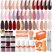 modelones front packaging showing full dip powder kit and contents benefit quick setup