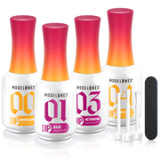 modelones front packaging showing full 8-piece kit and kit benefits
