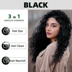 MOISTAR before and after showing restored black hair tone