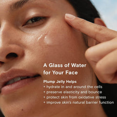 Moon Juice gel texture close-up highlighting lightweight hydration
