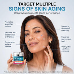 MOONRIN COSMETICS close-up of dispensed cream showing smooth hydration benefit