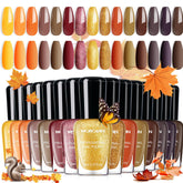 Morovan front packaging showing 15 autumn shades and gift-ready presentation