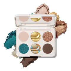 Morphe front packaging showing six-pan palette and brand appeal