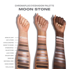 Morphe matte shade texture detail illustrating smooth, crease-resistant finish