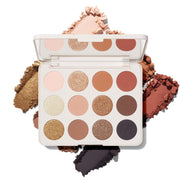 MORPHE front view of Flickering Sands palette showing compact design and branding for easy packing