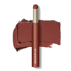 MORPHE front packaging showing lipstick tube and label, clear brand presentation and appeal