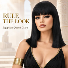 morvally side profile highlighting bangs and clean edge for flattering framing