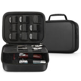 MOSLA front view hard case showing durable protection and easy transport