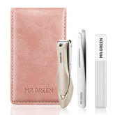 MR.GREEN front view of boxed set showing sleek gifting appeal