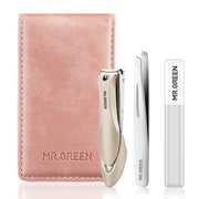 MR.GREEN front view of boxed set showing sleek gifting appeal