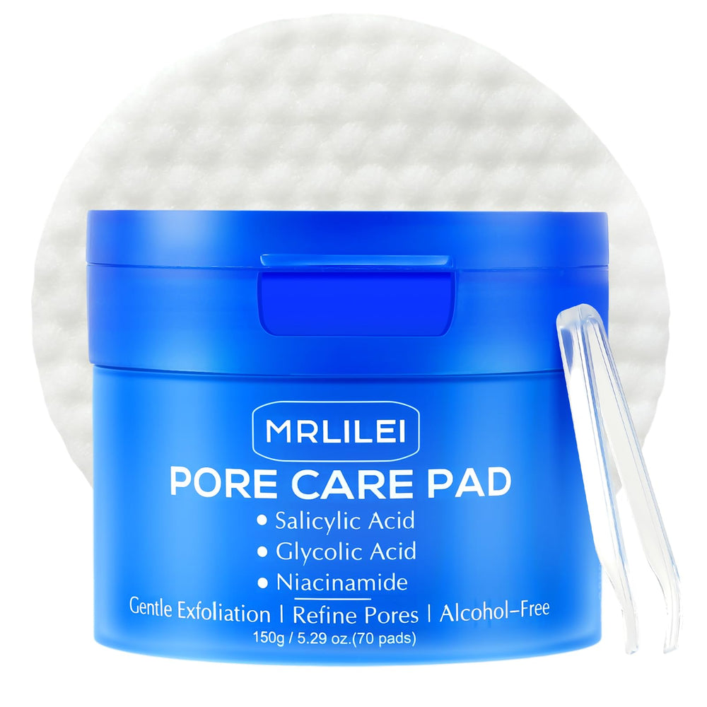MRLILEI front jar packaging showing pads and airtight seal for freshness