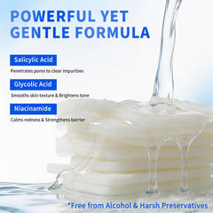 MRLILEI close-up of textured pad side demonstrating gentle exfoliation benefit