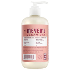 Mrs. MEYER'S lilac bottle closeup showing floral label and smooth finish for a charming bathroom touch