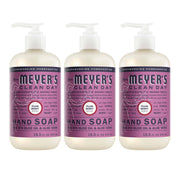 Mrs. MEYER'S bottle front packaging showing Plum Berry scent and size benefits