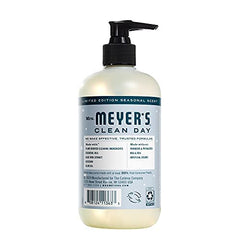 Mrs. MEYER'S olive and aloe ingredients display highlighting moisturising benefits