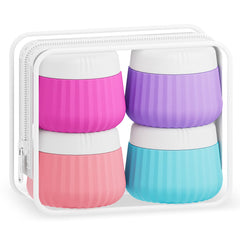 Mrsdry front packaging and clear bag showing organized toiletries benefit convenience