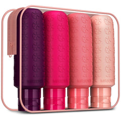 Mrsdry front view showing 4-pack bottles and leakproof benefits