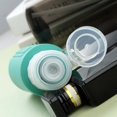Mrsdry wide mouth bottle opening being filled, simplifies pouring thicker liquids