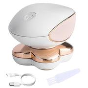 Muflylee front view showing compact packaging and clean design benefit
