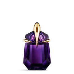 Mugler Alien front bottle showing sculptural design and collectible appeal