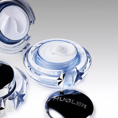 Mugler Angel jar star detail highlighting Mugler branding and collectible design