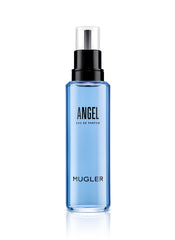 Mugler Angel front bottle displaying iconic star and luxurious design benefit: standout display
