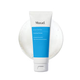 Murad bottle front view showing cleanser branding and clinical benefit