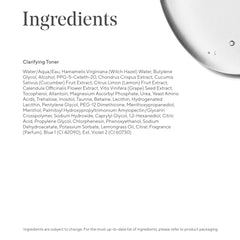 Murad clarifying toner on cotton pad demonstrating easy application benefit