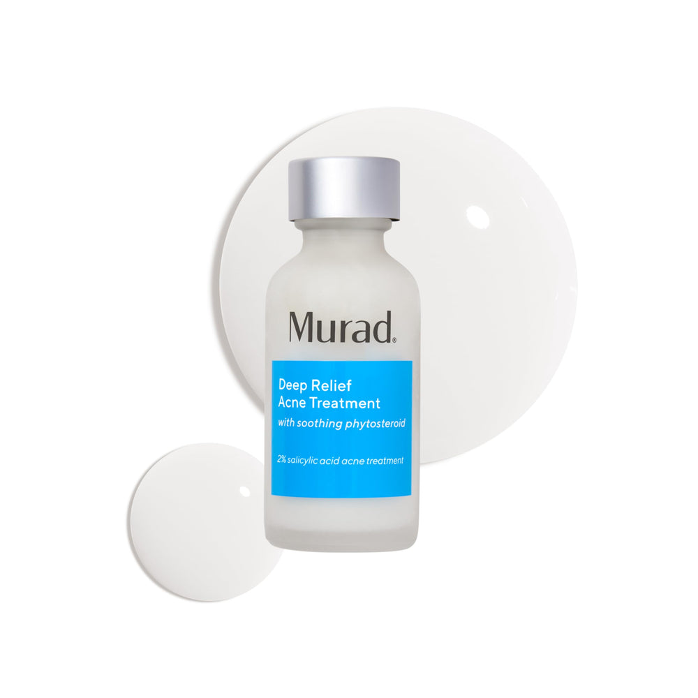 Murad bottle front packaging showing product and fast-acting relief