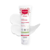 Mustela front packaging showing maternity stretch cream benefits