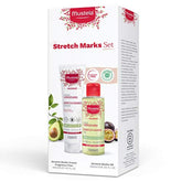 Mustela front packaging showing set contents and benefits