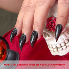 MUTIOVO close-up of 3D curved stiletto detail highlighting dramatic texture