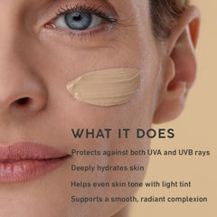 MyChelle close-up of serum texture highlighting hydrating hyaluronic feel