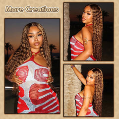 Myzebo deep wave texture close-up illustrating soft, defined waves for styling