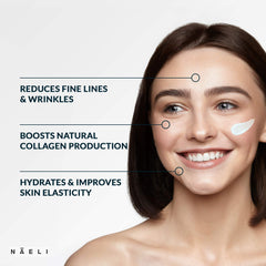 NAELI creamy texture close-up demonstrating rich hydration and smooth application benefit