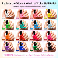 Nailshion bottle close-up with brush demonstrating smooth easy application