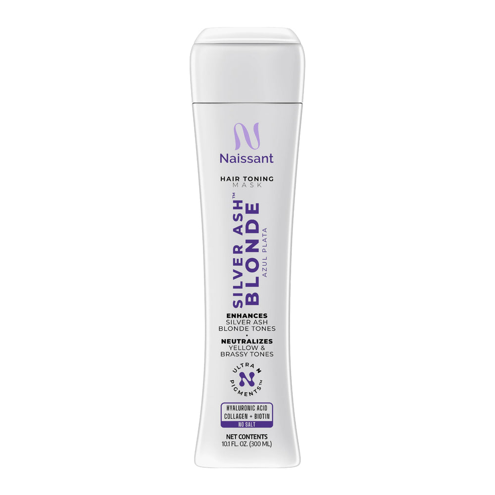 naissant front packaging showing product and cooling blue label for visible tone correction