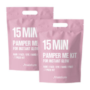 Naisture duo pack front view showing two kits and quick spa benefit