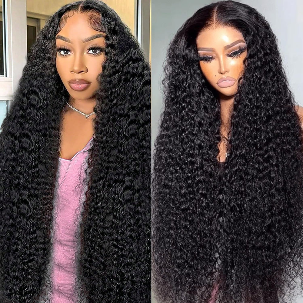 NANTLIY front packaging showing full 30-inch deep wave and natural black benefit easy selection