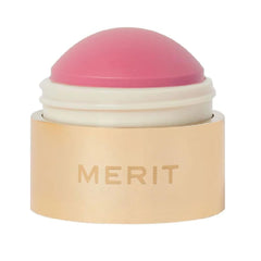 NAPH flush balm front packaging showing baby pink shade and compact design for portability