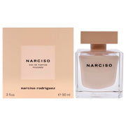 Narciso Rodriguez front bottle showing elegant glass and spray for refined style