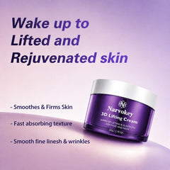 Narvokey creamy texture close-up illustrating lightweight hydration benefit